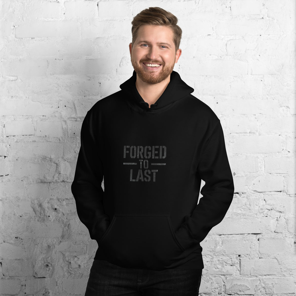 Iron Loom Men's Forged to Last Premium Hoodie